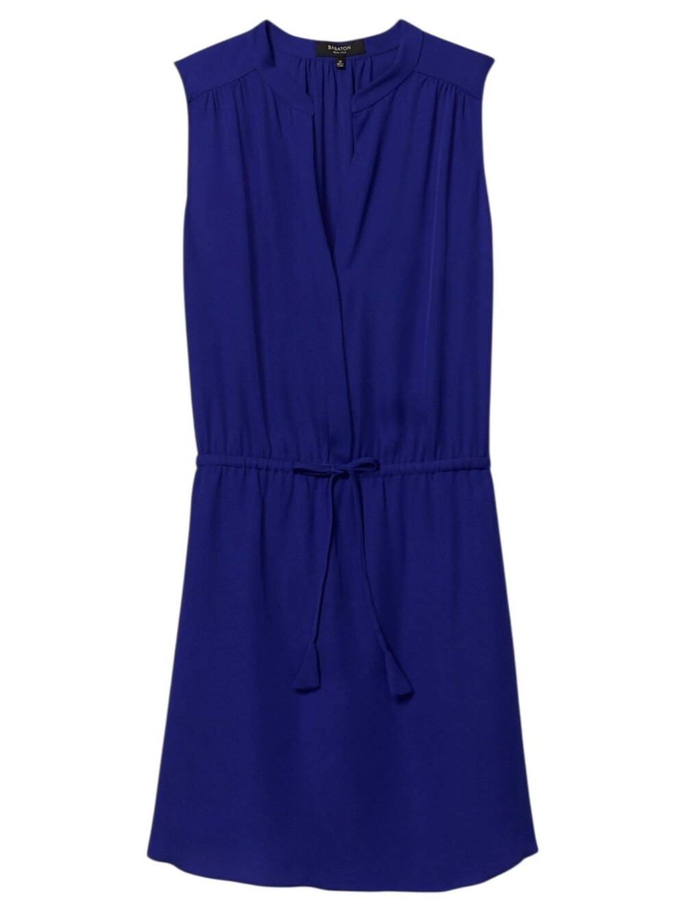 Aritzia Babaton Benedict Dress Women Small Royal Blue Silk Sleeveless
